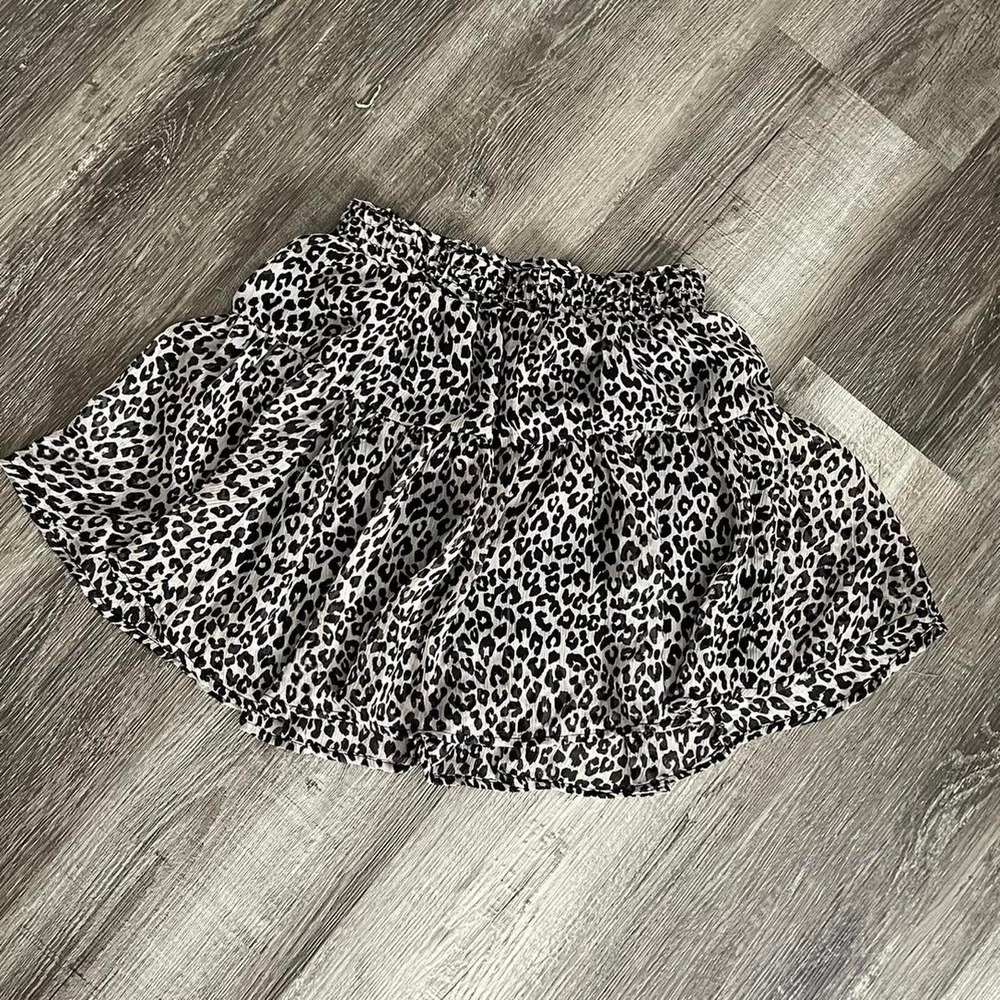 Mini Leopard Print skirt